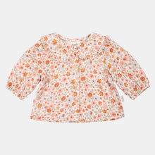 Load image into Gallery viewer, Rosie Posie Peter Pan Baby Blouse - Toshi