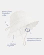 Load image into Gallery viewer, Vanilla Florence Bell Hat - Toshi