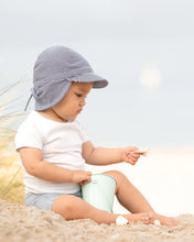 Load image into Gallery viewer, Periwinkle Flap Cap Baby - Toshi