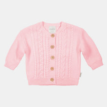 Load image into Gallery viewer, Misty Rose Yummy Organic Knit Cardigan - Toshi