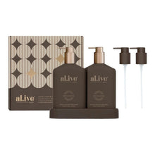Load image into Gallery viewer, Vanilla Cream &amp; Tonka Bean Transformative Wash &amp; Lotion Duo - al.ive body