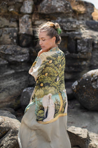 'Tree of Life' Kimono with Belt - Market of Stars