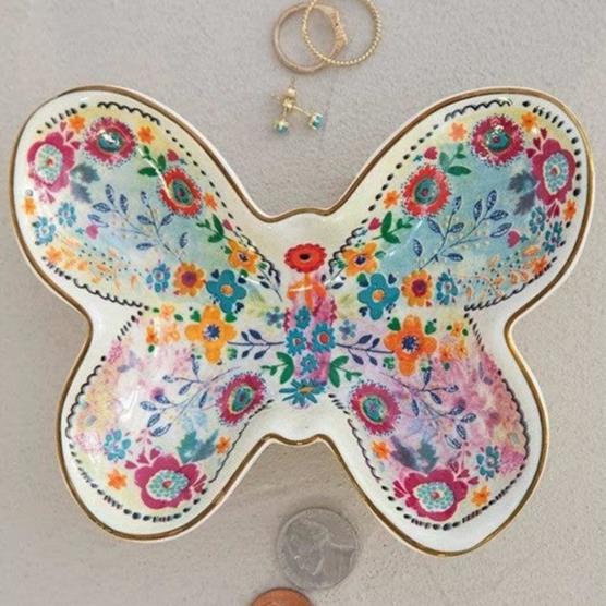 Butterfly Trinket Dish