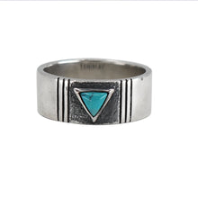 Load image into Gallery viewer, Turquoise Geometric Ring - ToniMay