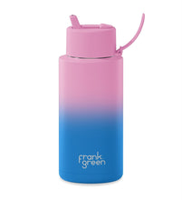 Load image into Gallery viewer, Wild Orchid Ceramic Reusable Bottle 34oz/1L with Flip Straw Lid - Frank Green