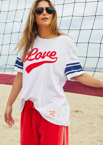 White Urban Love Tee - Hammill & Co