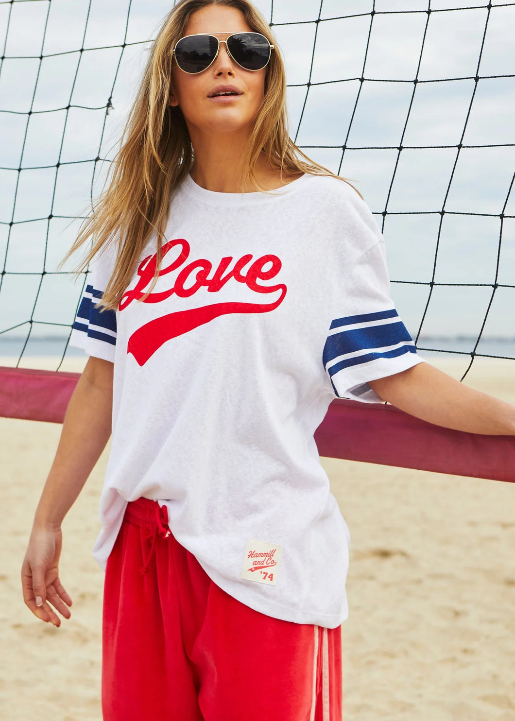 White Urban Love Tee - Hammill & Co