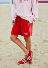 Load image into Gallery viewer, Red/Pink Urban Velour Short - Hammill &amp; Co