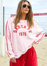 Load image into Gallery viewer, Pink/Red Urban Velour Sweat - Hammill &amp; Co