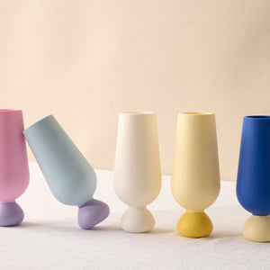 Bubblegum Silicone Bubble Champagne Flute Set 2pk