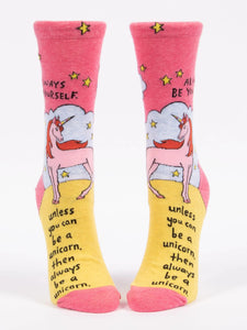 'Always Be A Unicorn' Women's Socks