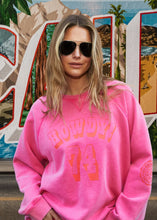 Load image into Gallery viewer, Washed Pink Howdy Vintage Sweat - Hammill &amp; Co