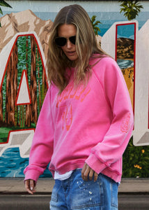 Washed Pink Howdy Vintage Sweat - Hammill & Co