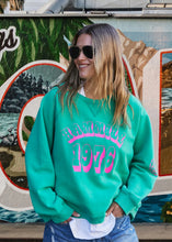 Load image into Gallery viewer, Washed Green 1976 Vintage Sweat - Hammill &amp; Co