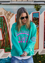 Load image into Gallery viewer, Washed Green 1976 Vintage Sweat - Hammill &amp; Co