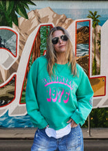 Load image into Gallery viewer, Washed Green 1976 Vintage Sweat - Hammill &amp; Co
