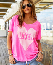 Load image into Gallery viewer, Hot Pink Lover Tee - Hammill &amp; Co