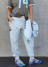 Load image into Gallery viewer, Powder Blue Vintage Western Track Pant - Hammill &amp; Co