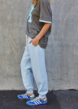 Load image into Gallery viewer, Powder Blue Vintage Western Track Pant - Hammill &amp; Co