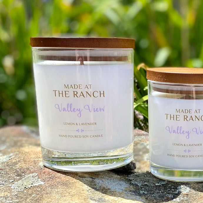 'Valley View' Large Candle - Made At The Ranch