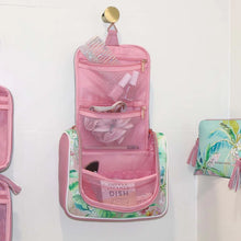 Load image into Gallery viewer, Vanity Overnight Toiletries Bag in Tiki Island