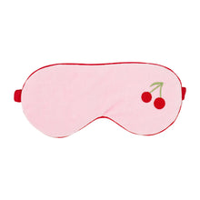Load image into Gallery viewer, Cherry Eye Mask Velvet Cosy Luxe