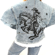 Load image into Gallery viewer, Victory Stallion Denim Jacket - Love Lola