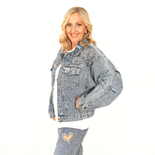 Load image into Gallery viewer, Victory Stallion Denim Jacket - Love Lola