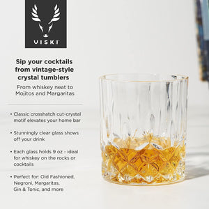 Viski Liquor Glass and Ice Sphere Box Set