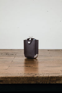 Viski Stainless Steel Flask and Traveling Case