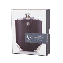 Load image into Gallery viewer, Viski Stainless Steel Flask and Traveling Case