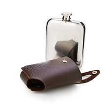 Load image into Gallery viewer, Viski Stainless Steel Flask and Traveling Case