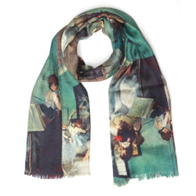 Load image into Gallery viewer, Ballerina 'The Dance Class' Old Masters Modal Silk Scarf