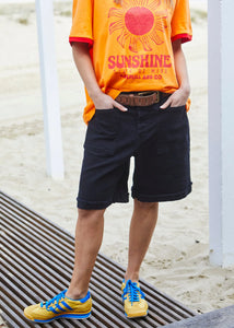 Black Weekend Stretch Short- Hammill & Co