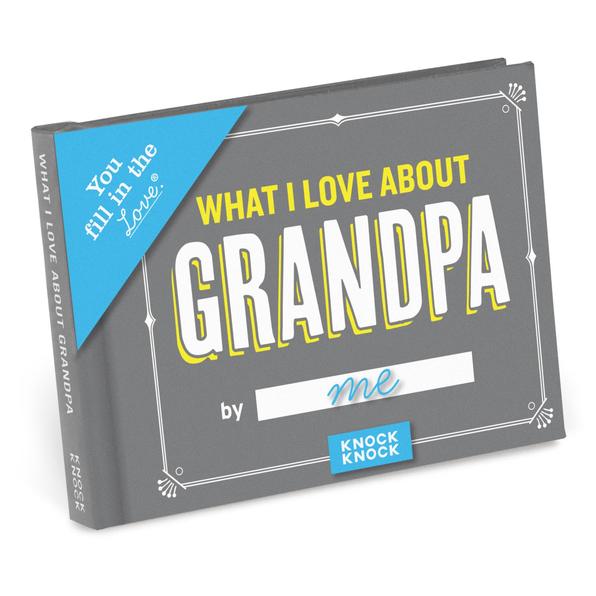 'Grandpa: What I Love About' Book