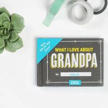 Load image into Gallery viewer, &#39;Grandpa: What I Love About&#39; Book