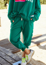 Load image into Gallery viewer, Emerald Winter Vibes Retro Track Pant - Hammill &amp; Co