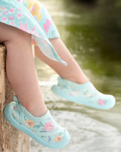 Load image into Gallery viewer, Waratah Mint Paradise Swim Reef Booties - Toshi