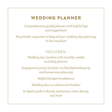 Load image into Gallery viewer, Wedding Planner - Classic