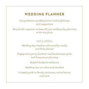 Wedding Planner - Classic