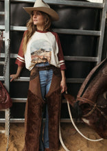 Load image into Gallery viewer, West Of Here Raglan Tee - Farmer By Whitney
