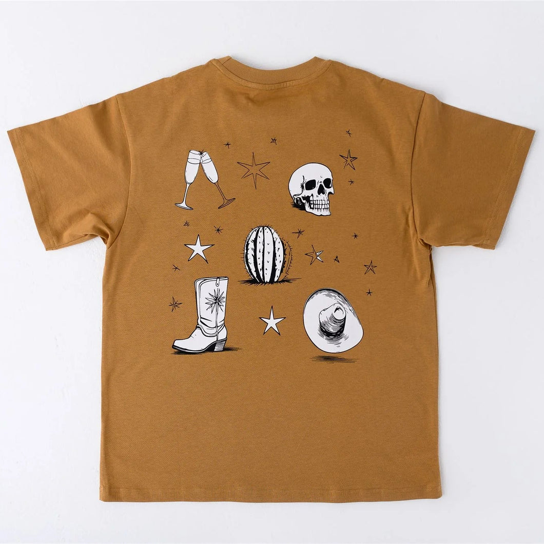 Western Dreams Tee - Indigo & Wolfe