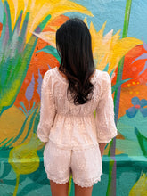 Load image into Gallery viewer, White Lace Applique Shorts - Zari the Label