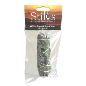 Spearmint & White Sage Smudge Stick