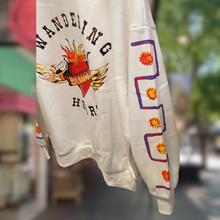 Load image into Gallery viewer, White Wandering Hearts Sweater - By Frankie