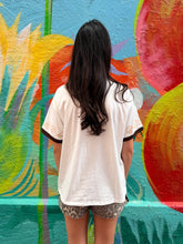 Load image into Gallery viewer, White/Chocolate 'Good Days' T-Shirt - By Frankie