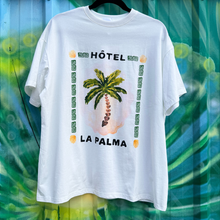 Load image into Gallery viewer, White 'La Palma' T-Shirt - By Frankie