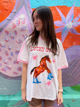 Load image into Gallery viewer, White &#39;Lucky Star&#39; T-Shirt - By Frankie