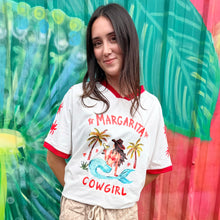 Load image into Gallery viewer, White 'Margarita Cowgirl' T-Shirt - By Frankie