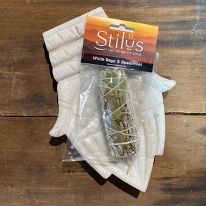 Spearmint & White Sage Smudge Stick